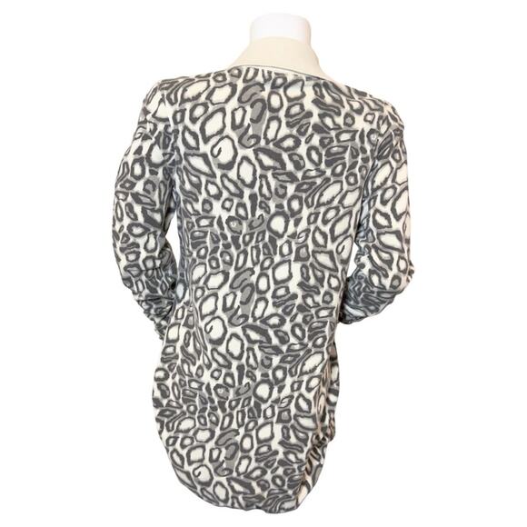 Hard Tail Forever Long Leopard Fitted Jacket SZ S  $98 - Picture 6 of 11